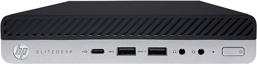HP EliteDesk 800 G4 Mini Desktop 65W Intel Core i7-8700 3.20GHz 16GB Ram 256GB NVMe 1TB HDD - Reconditioned Grade A HP EliteDesk 800 G4 Mini Desktop 65W Intel Core i7-8700 3.20GHz 16GB Ram 256GB NVMe 1TB HDD - Reconditioned Grade A